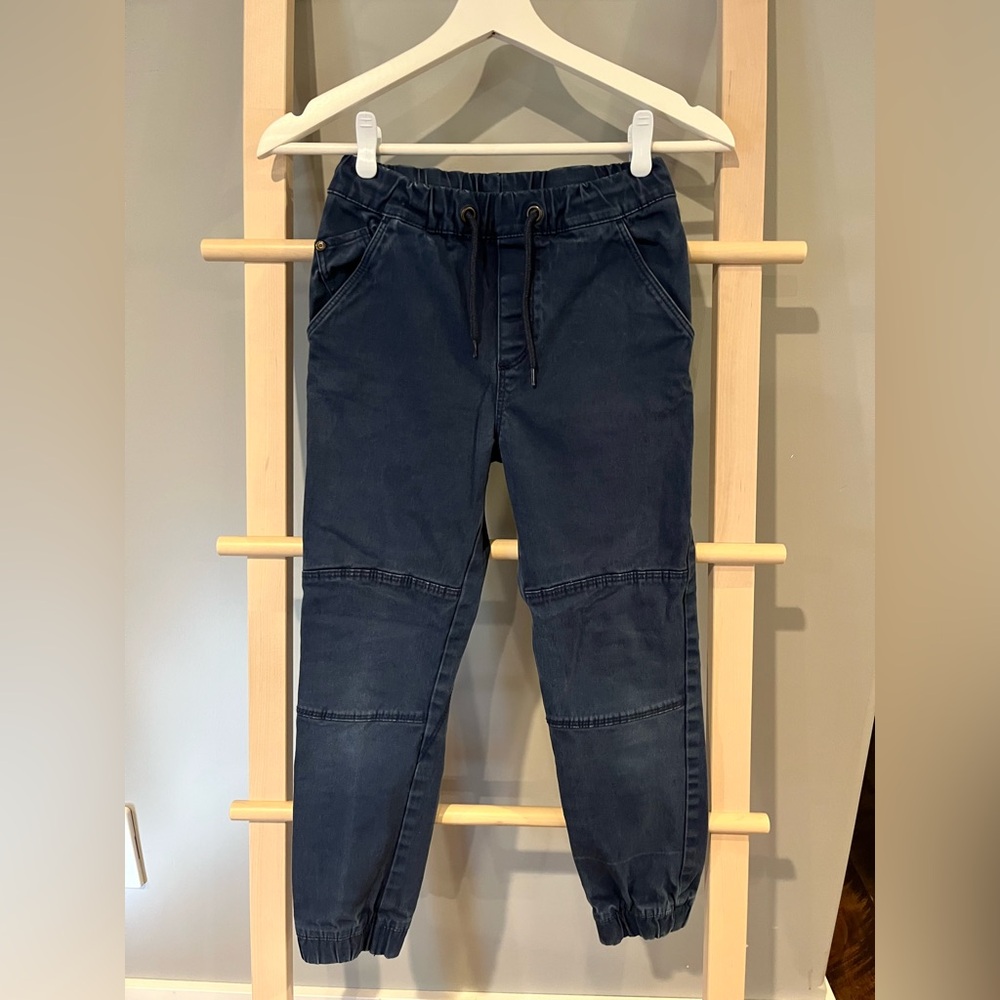 H & M Navy Blue Jogger Pants